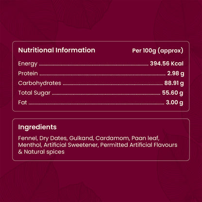 Calcutta Paan - Refill Pack (300g)