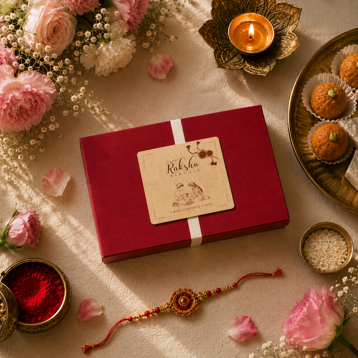 Akshay Gift Set : Rakhi Edit