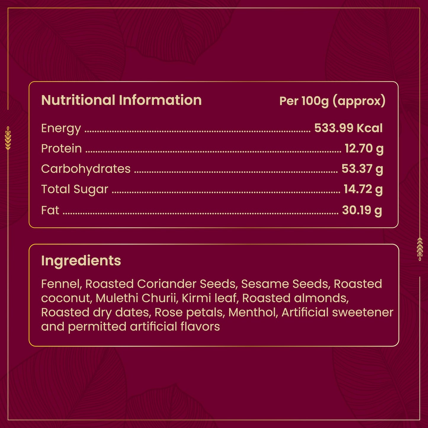 Purani Dilli - Refill Pack (250g)